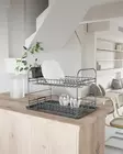 Astiateline, musta, 47 x 32 x 31 cm, kestävä, tilava, tyylikäs - Päivittäiskeittiötarvikkeet - 8683742004707 - 2