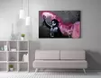 Banksy Multivärinen Koristeellinen Kangastaulu 70x100 cm - Puukehys 2x3 cm - 50% Puuvilla/50% Polyesteri - Taulut ja kehykset - 8683342478557 - 3