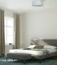 BENDIR plafondi, meleerattu vaalea beige, 2xE27 - Katto- ja seinävalaisimet - 7041661283107 - 3
