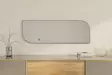 Ekologinen Flotal-E Peili, Musta, 100% MDF, 40x120x2,2 cm, Seinään Kiinnitettävä, Tyylikäs ja Kestävä - Peilit - 8684283349197 - 6