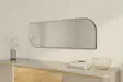 Ekologinen Flotal-E Peili, Musta, 100% MDF, 40x120x2,2 cm, Seinään Kiinnitettävä, Tyylikäs ja Kestävä - Peilit - 8684283349197 - 7