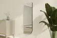 Ekologinen Flotal-E Peili, Musta, 100% MDF, 40x120x2,2 cm, Seinään Kiinnitettävä, Tyylikäs ja Kestävä - Peilit - 8684283349197 - 4