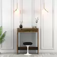 Elegantti Meikkipöytä - 100% Melamiinipinnoitettu Lastulevy, Pähkinänvärinen, 70x40x84,7 cm, Kestävä ja Tyylikäs - Meikkipöydät - 8684282088547 - 2