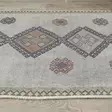 Harmaa Konepestävä Matto 100x200 cm - Antibakteerinen, Liukumaton, 70% Puuvillaa, 30% Polyesteriä, Digitaalinen Painatus - Suuret ja keskikokoiset matot - 8683743486977 - 7