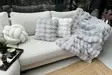 Harmaa Sohvashaalari 150x100 cm - 100% Polyesteri, Konepestävä 20 °C, Kestävä ja Tyylikäs Sisustuselementti - Päiväpeitteet ja torkkupeitot - 8684283664627 - 1