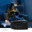 Hätäradio | Pöytämalli | AM / FM | Akkukäyttöinen / Käsiveivi / USB Virta | Musta - Radiot ja MP3/4-soittimet - 5412810471447 - 5