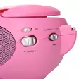 Kannettava FM-radio CD-levyllä Pink - Radiot ja MP3/4-soittimet - 8711902022107 - 45