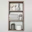 Käsintehty Seinä Hylly 100% Kuusipuuta, Pähkinänvärinen, 30x60x9 cm, Moderni-Rustiikki, Asennusvalmis - Seinähyllyt - 8681875503517 - 1
