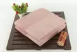 Käsipyyhesetti 2 kpl - 100% Puuvillaa, 510 gr/m², 50x90 cm, Dusty Rose Valkoinen, Konepesu 30°C, Ei Valkaisuaineita - Pyyhkeet ja kylpytakit - 8681181304587 - 2