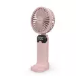 Käsi Tuuletin | 90 mm | 6 nopeusasetusta | Pinkki - Nedis tuotteet - 5412810476787 - 40