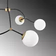 Kattokruunu, valkoinenmusta, 90 x 90 cm, kestävä, elegantti - Katto- ja seinävalaisimet - 8681875883237 - 7