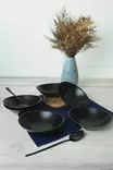 Keraaminen Kulhosetti (6 kpl) - 100% Keraaminen, Antibakteerinen, Lämpöshokkikestävä, Helppo Puhdistaa, 18 cm / 330 cc - Tarjoiluastiat - 8684282674627 - 3