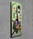 Koristeellinen kangasmaalaus, monivärinen, 30 x 80 cm, kestävä, tunteellinen - Taulut ja kehykset - 8681875397307 - 2