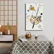 Koristeellinen kangasmaalaus, monivärinen, 45 x 70 cm, kestävä, elegantti - Taulut ja kehykset - 8683342781367 - 2