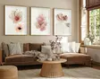 Koristeellinen kehystetty MDF-taulu (3 osaa), monivärinen, 50 x 70 cm (3 Pieces), kestävä, laadukas - Taulut ja kehykset - 8684282340607 - 3