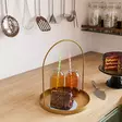 Koristeellinen metallilisävaruste, kulta, 1,2 mm, 22,5 cm, 28 cm, kestävä, näyttävä, laadukas - Koristeet, koriste-esineet - 8684282243427 - 5