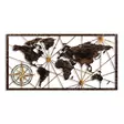 Koristeellinen metallinen seinäkoriste, monivärinen, 120 cm x 60 cm, kestävä, ainutlaatuinen - Koristeet, koriste-esineet - 8683743851577 - 1
