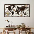 Koristeellinen metallinen seinäkoriste, monivärinen, 120 cm x 60 cm, kestävä, ainutlaatuinen - Koristeet, koriste-esineet - 8683743851577 - 4