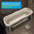 Kylpyamme Relax siirrettävä kookas amme sopii aikuisille - Kylpyhuonekalusteet - 6438168116907 - 10