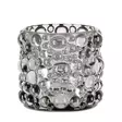 Kynttiläkuppi Pisara Harmaa 8,5cm - Led-kynttilät ja lyhdyt - 6410416289687 - 2