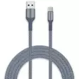 Latauskaapeli USB A – USB C harmaa 2 m - USB-C -kaapelit - 6438151019857 - 1