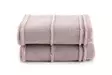 Lilac Käsipyyhesetti (2 kpl) - 100% Mikropuuvilla, 450 gr/m², 50x90 cm, Konepestävä 40 °C, Kestävä ja Pehmeä - Pyyhkeet ja kylpytakit - 8684282253877 - 2