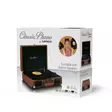 Classic Phono matkalaukku levysoitin, jossa on 2 sisäänrakennettua kaiutinta | Brown - Levysoittimet ja neulat - 8711902038177 - 67
