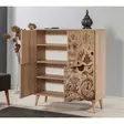 Monikäyttöinen Kaappi - Sonoma Tammi - 100% Melamiinipinnoitettu - 95x111x36 cm - UV-suojattu - Lisäsäilytystila - Kaapit ja lipastot - 8681875380767 - 4