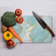 Monivärinen 100% Karkaistu Lasi Leikkuulauta 20x30 cm - Antibakteerinen, Helppo Puhdistaa, Liukumaton - Keittiötyövälineet - 8684283728657 - 2
