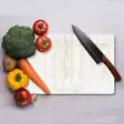 Monivärinen 100% Karkaistu Lasi Leikkuulauta 20x30 cm - Antibakteerinen, Helppo Puhdistaa, Liukumattomat Silikonijalat - Keittiötyövälineet - 8684283724697 - 3