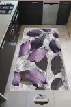 Monivärinen 80x120 cm Konepestävä Antibakteerinen Polyesterimatto - 3D Digitaalinen Painatus, Liukumaton Alapuoli - Pienet matot ja käytävämatot - 8682870636347 - 2