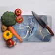 Monivärinen Antibakteerinen Leikkuulauta 100% Karkaistua Lasi 20x30 cm - Helppo Puhdistaa, Liukumaton, Ei Astianpesukoneeseen - Keittiötyövälineet - 8684283727247 - 3
