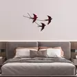 Monivärinen Käsintehty Metallinen Seinäkoriste - 100% Metalli, 42x70 cm, Yksilöllinen Taideteos Kodin Sisustukseen - Koristeet, koriste-esineet - 8683743680047 - 4