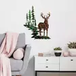 Monivärinen Käsintehty Metallinen Seinäkoriste 65x79 cm - Uniikki Taideteos Kodin Sisustukseen - Koristeet, koriste-esineet - 8683743679997 - 4