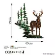 Monivärinen Käsintehty Metallinen Seinäkoriste 65x79 cm - Uniikki Taideteos Kodin Sisustukseen - Koristeet, koriste-esineet - 8683743679997 - 7