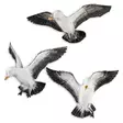 Monivärinen Koriste-esine - 100% Polyesteri - Koko: 25x5x11, 20x4x17, 21x6x13 - Tyylikäs Sisustuselementti - Koristeet, koriste-esineet - 8684282136187 - 1