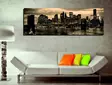 Monivärinen Koristeellinen Canvas-taulu 30x80 cm - 100% Puukehys, 3 cm Paksuus - Seinäsisustus - Taulut ja kehykset - 8681181556047 - 3