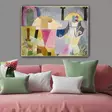 Monivärinen Koristeellinen Canvas-taulu 70x100 cm - 100% Kangas ja Puinen Kehys 3 cm - Seinäsisustus - Taulut ja kehykset - 8682870224247 - 1