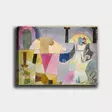 Monivärinen Koristeellinen Canvas-taulu 70x100 cm - 100% Kangas ja Puinen Kehys 3 cm - Seinäsisustus - Taulut ja kehykset - 8682870224247 - 2