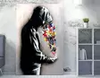 Monivärinen Koristeellinen Kehystetty Canvas-taulu 50x70 cm - Digitaalinen Painatus, Puukehys 2x3 cm - Taulut ja kehykset - 8684282684817 - 2