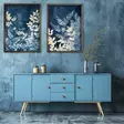 Monivärinen Koristeellinen Kehystetty MDF-maalaus 2 kpl - 35x47x3,5 cm - 100% MDF ja Mänty - UV-tulostus - Taulut ja kehykset - 8684282848707 - 4
