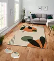 Monivärinen Matto 160x230 cm - 100% Polyesteri, Digitaalinen Painatus, Konepestävä, Liukumaton Alapuoli - Suuret ja keskikokoiset matot - 8683342181037 - 3