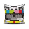 Monivärinen Sisustustyyny 43x43 cm - 50% Puuvilla, 50% Polyesteri, Konepestävä, Silikonitäyte, Piilovetoketju - Koristetyynyt - 8681181473627 - 1