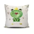 Monivärinen Tyynynpäällinen 43x43 cm - 50% Puuvilla, 50% Polyesteri, Konepestävä 40 °C, Piilovetoketju - Koristetyynyt - 8681181739167 - 1