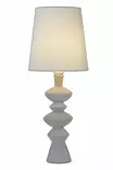 NINA pöytävalaisin, beige/luonnonvalkoinen, E27 - Lattia- ja pöytävalaisimet - 7041661281097 - 1
