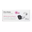 PNI IP818J POE -videovalvontakamera, 8MP:n luoti, musta valo, 2,8 mm:n objektiivi, ulkokäyttöön, valkoinen - PNI tuotteet - 5949066536847 - 7
