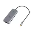 PNI MP15S USB-C:stä HDMI-moniporttisovittimeen, 2 x USB 3.0, SD/TF, RJ45, USB-C PD - PNI tuotteet - 5949066548697 - 1