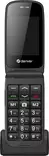 Puhelin taittuva SOS musta Denver BAS-24400MNB - Puhelimet - 5706751067617 - 4