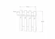 Safiirinsininen Hall Stand - 100% Melamiinipinnoitettu Lastulevy, 70x70x18 cm, Seinään Kiinnitettävä, Kestävä ja Tyylikäs - Eteiskaapit - 8683342740197 - 4