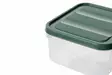 Säilytyslaatikko-setti (12 osaa), vihreä, 9 x 10,5 x 5,5 cm, kestävä, konepesun kestävä - Muovilaatikot ja säilytyslaatikot - 8684283210367 - 6